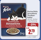 Sensations Trockenfutter im Angebot bei combi in Bünde Sensations Trockenfutter Angebote von Purina Felix bei combi Bünde für 2,79 €