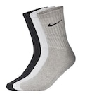 Damen oder Herren Sportsocken von NIKE für 11,99 € bei REWE im Angebot Damen oder Herren Sportsocken von NIKE im aktuellen REWE Prospekt