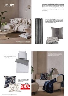 Gardinen im Segmüller Prospekt "Home Collections Joop!" mit 18 Seiten (Nürnberg)