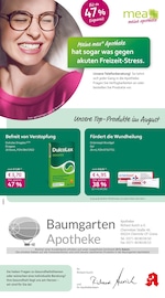 Aktueller mea - meine apotheke Apotheken Prospekt in Neukirchen und Umgebung, "Unsere August-Angebote" mit 4 Seiten, 01.08.2025 - 31.08.2025