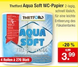 Aqua Soft WC-Papier im Angebot bei Zimmermann in Wiesbaden Aqua Soft WC-Papier Angebote von Thetford bei Zimmermann Wiesbaden für 3,99 €