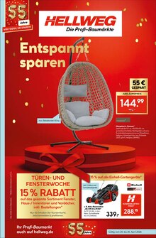 Sitzmöbel im Hellweg Prospekt "Entspannt sparen" mit 20 Seiten (Siegen (Universitätsstadt))