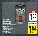 Aktuelle Jack Daniels Angebote bei EDEKA in Nürnberg Aktuelles Alkoholisches Mischgetränk Angebot bei EDEKA in Nürnberg ab 1,84 €