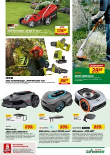 Rasenmäher im toom Baumarkt Prospekt "Respekt, wer's selber macht." mit 24 Seiten (Wolfsburg)