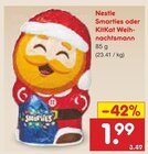 Aktuelles Smarties Weihnachtsmann Angebot bei Netto Marken-Discount in Mannheim ab 1,99 €