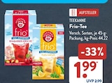 Frio-Tee Rhabarber-Kirsche im Angebot bei ALDI SÜD in Heidelberg Frio-Tee Rhabarber-Kirsche Angebote von Teekanne bei ALDI SÜD Heidelberg für 1,99 €