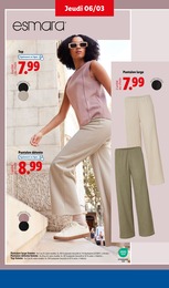 Offre Pantalon Femme dans le catalogue Lidl du moment à la page 34