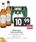 Premium Pils im Angebot bei Hieber in Lörrach Premium Pils Angebote von Bitburger bei Hieber Lörrach für 10,99 €
