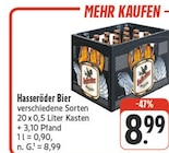 nah und gut Annaberg-Buchholz - Bier Angebot im Prospekt Bier bei nah und gut im Annaberg-Buchholz Prospekt für 8,99 €