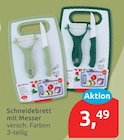 Schneidebrett mit Messer von alpina für 3,49 € bei budni im Angebot Schneidebrett mit Messer von alpina im aktuellen budni Prospekt