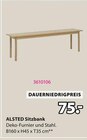 ALSTED Sitzbank im aktuellen JYSK Prospekt