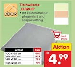 Tischwäsche ELBRUS Angebote von DEKOR bei Netto Marken-Discount Bad Salzuflen für 4,99 €