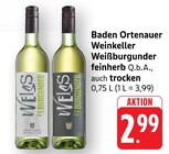 Weißburgunder feinherb Angebote von Ortenauer Weinkeller bei E center Singen für 2,99 €