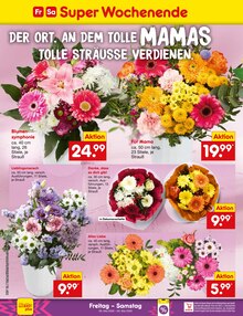 Blumen im Netto Marken-Discount Prospekt "Aktuelle Angebote" mit 69 Seiten (Oberhausen)