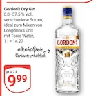 Dry Gin Angebote von Gordon’s bei GLOBUS Bensheim für 9,99 €