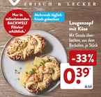 Laugenzopf mit Käse  im aktuellen ALDI SÜD Prospekt für 0,39 €