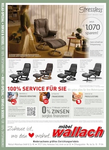 Sitzmöbel im Möbel Wallach Prospekt "RELAX-SPEZIAL" mit 4 Seiten (Hannover)