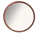 Promo Miroir rond bois Ø 80 cm décor noyer à 99,90 € dans le catalogue Castorama à Villeneuve-d'Ascq