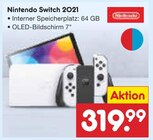 Nintendo Switch 2021 Angebote von Nintendo bei Netto Marken-Discount Bietigheim-Bissingen für 319,99 €