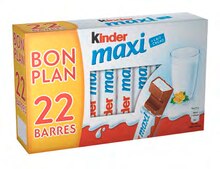Kinder Maxi - Carrefour à Cannes Kinder Maxi en promo chez Carrefour Cannes à 3,84 €