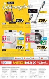 Aktueller MEDIMAX Prospekt mit Staubsauger, "DER OSTERHASE KANN EINPACKEN", Seite 8