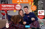 Weihnachtspyjama im ALDI SÜD Prospekt Weihnachtspyjama von UP2FASHION im aktuellen ALDI SÜD Prospekt für 6,99 €