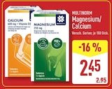 Magnesium von Multinorm für 2,45 € bei ALDI Nord im Angebot Magnesium von Multinorm im aktuellen ALDI Nord Prospekt