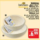 Gärkörbchen Rund, klein Angebote von Birkmann bei Marktkauf Fürth für 6,99 €