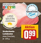 Strohschwein-Lachsbraten bei REWE im Euerbach Prospekt für 0,99 €