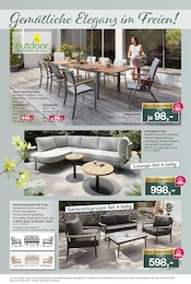 Gartenmöbel im Möbel Inhofer Prospekt "IHR WOHLFÜHLORT UNTER FREIEM HIMMEL" auf Seite 4