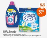 Weiße Riese oder Spee Waschmittel im Angebot bei tegut in Hofheim Weiße Riese oder Spee Waschmittel Angebote von Spee bei tegut Hofheim für 3,99 €