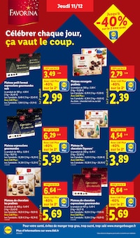 Promotion Glace Fraise dans le prospectus Lidl, valable du 11/12/2025 au 17/12/2025 Promo Glace Fraise dans le catalogue Lidl du moment à la page 38