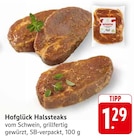 Halststeaks im Angebot bei EDEKA in Karlsruhe Halststeaks Angebote von Hofglück bei EDEKA Karlsruhe für 1,29 €