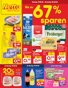 Netto Marken-Discount Prospekt der KW 33 "Aktuelle Angebote" Aktueller Netto Marken-Discount Prospekt "Aktuelle Angebote" Seite 1 von 71 Seiten