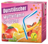 Aktuelle Saft Angebote bei REWE in Köln Aktuelles Durstlöscher Multivitamin 12-Frucht Angebot bei REWE in Köln ab 0,65 €