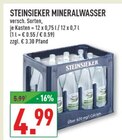 Mineralwasser Angebote von Steinsieker bei Marktkauf Warendorf für 4,99 €