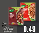 FIX Angebote von Knorr bei E center Essen für 0,49 €