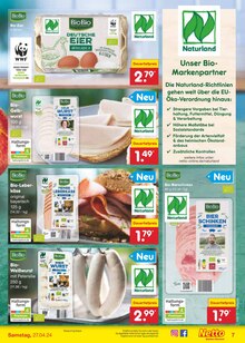 Eier im Netto Marken-Discount Prospekt "Aktuelle Angebote" mit 51 Seiten (Regensburg)