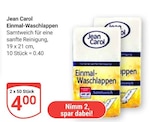 Einmal-Waschlappen Angebote von Jean Carol bei GLOBUS Koblenz für 4,00 €