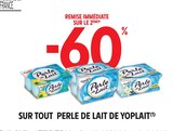 -60% remise immédiate sur le 2ème sur tout Perle de lait de Yoplait - Yoplait dans le catalogue Intermarché