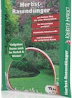 Herbst-Rasendünger bei Kiebitzmarkt im Marschacht Prospekt für 39,99 €