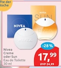 Creme oder Sun von Nivea für 17,99 € bei budni im Angebot Creme oder Sun von Nivea im aktuellen budni Prospekt