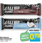 Sport Protein Bar Schoko-Brownie-Geschmack im Angebot bei E center in Mannheim Sport Protein Bar Schoko-Brownie-Geschmack Angebote von Max Balance bei E center Mannheim für 0,79 €