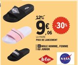 Mule - Lee Cooper - E.Leclerc à Mont-de-Marsan Mule - Lee Cooper en promo chez E.Leclerc Mont-de-Marsan à 9,06 €