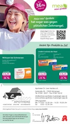 Apotheken Prospekt von mea - meine apotheke Münsingen mea - meine apotheke Prospekt: "Unsere Juli-Angebote", 4 Seiten, 01.07.2026 - 31.07.2026