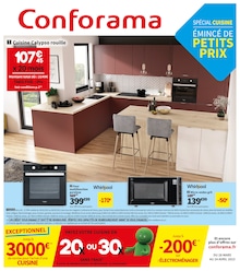 Catalogue Conforama avec 40 pages de promos Prospectus Conforama, "Émincé de petits prix", pages, 28/03/2023 - 24/04/2023