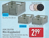 Mini-Klappbox von Home Creation für 2,99 € bei ALDI Nord im Angebot Mini-Klappbox von Home Creation im aktuellen ALDI Nord Prospekt