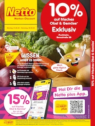 Netto Marken-Discount Prospekt für Gröbenzell mit 2 Seiten Netto Marken-Discount Prospekt für Gröbenzell: "10% auf Obst & Gemüse", 2 Seiten, 01.06.2026 - 06.06.2026