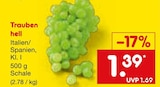 Netto Marken-Discount - Trauben hell Angebot im Prospekt Trauben hell bei Netto Marken-Discount im Prospekt "" für 1,39 €