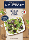 GÉSIERS DE CANARD CONFITS MAISON MONTFORT - MAISON MONTFORT en promo à 4,49 € chez Auchan Hypermarché GÉSIERS DE CANARD CONFITS MAISON MONTFORT - MAISON MONTFORT dans le catalogue Auchan Hypermarché
